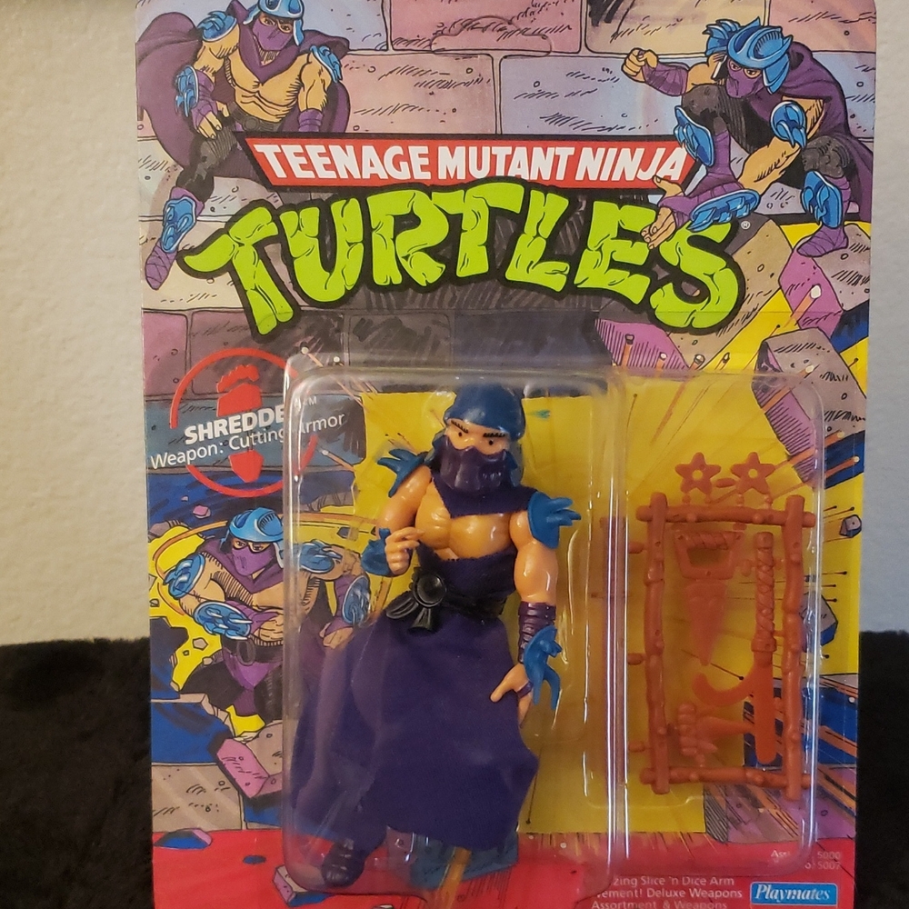 Teenage Mutant Ninja Turtles Shredder Action Figure - Purple Outfit. New.